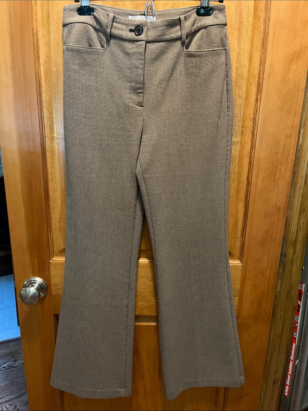 LOFT Women's Brown Bootcut Flare Pants